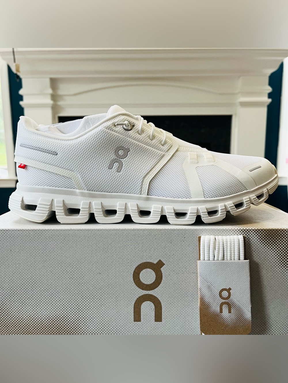 On Cloud 6 Men's Running Shoes White 3MF10071200 NEW
